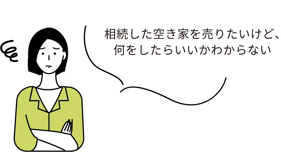 相続した空き家を売りたいけど、何をしたらいいかわからない